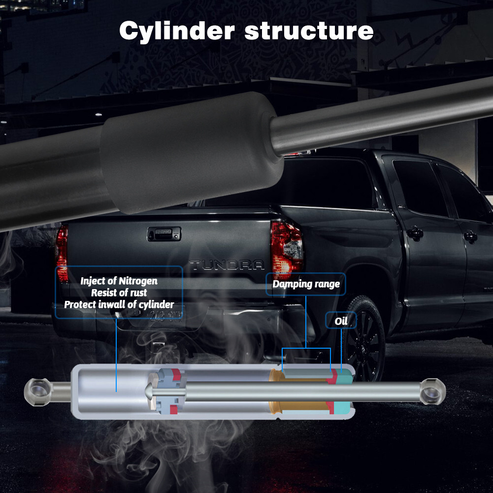 1Pcs Rear Tailgate Assist Shock Absorbers Lift Support Rod For Toyota Tundra