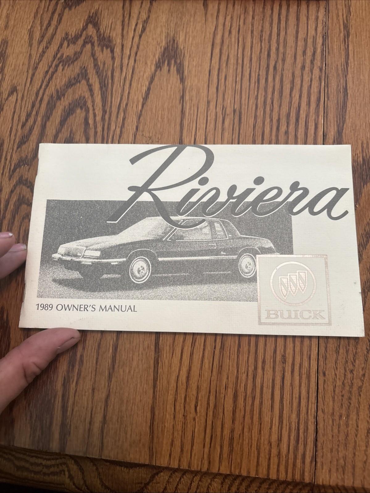 1989 Buick Riviera Coupe Owner Owner’s Manual User Guide With Case