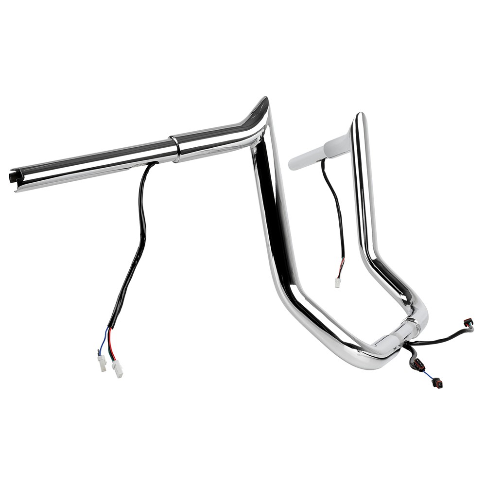 14″ Ape Meathook Pre-Wired Handlebars For Harley Ultra Limited Street Glide 14+