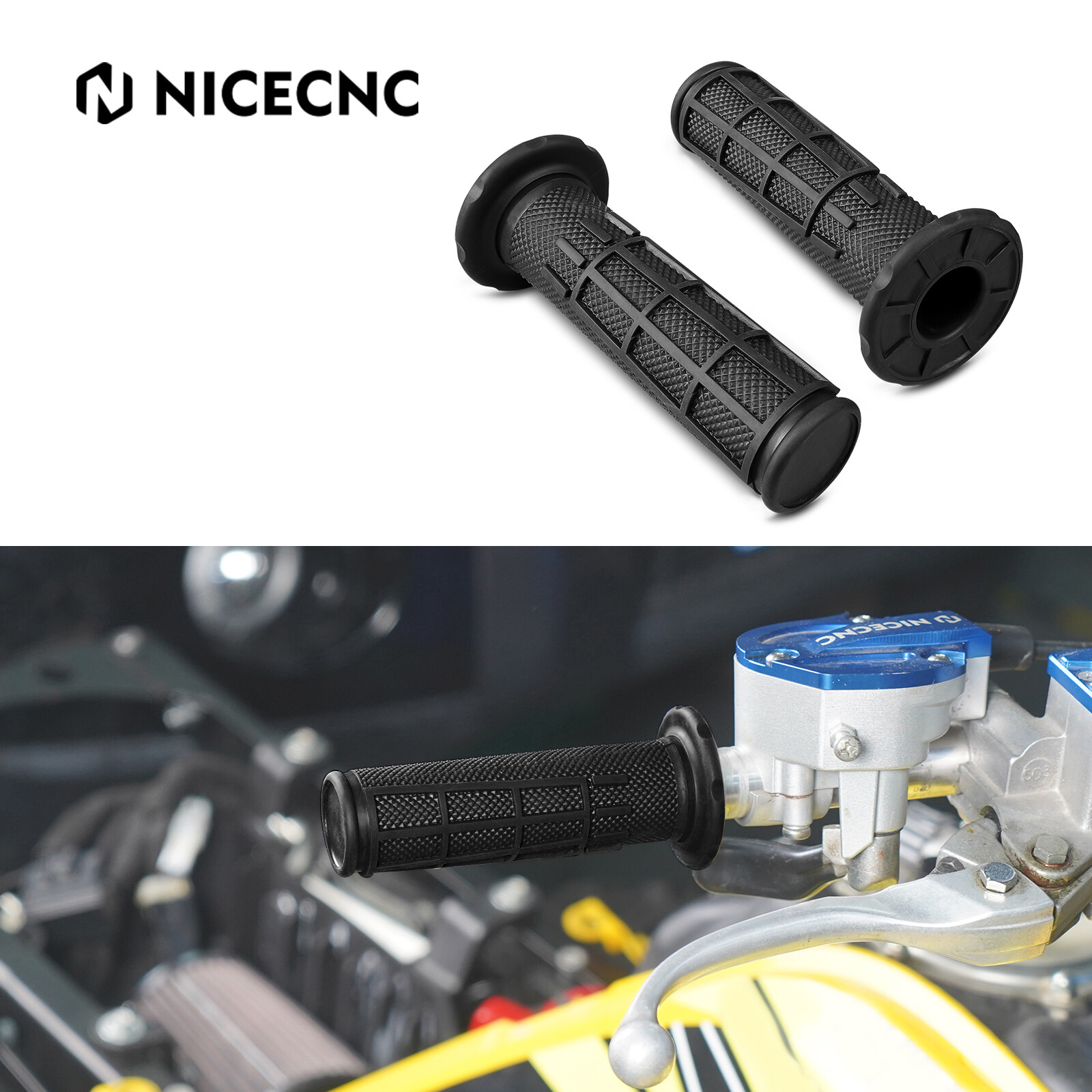 1Pair ATV Handlebar Grips 7/8″(22mm) For Polaris Sportsman 450 500 570 800 850
