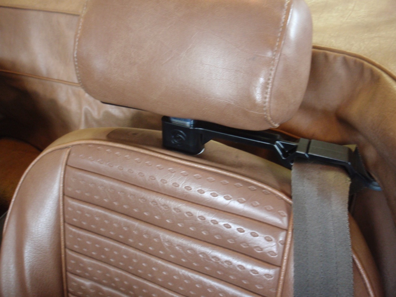 Triumph SEAT BELT GUIDES: TR6 TR7 TR8 Spitfire GT6 Stag. HUGE improvement! 1970+