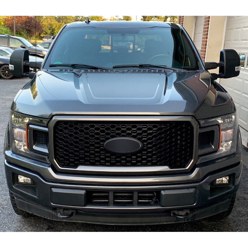 Front Radiator Grille Assembly J7 Magnetic Metallic For Ford F-150 F150 2018-20