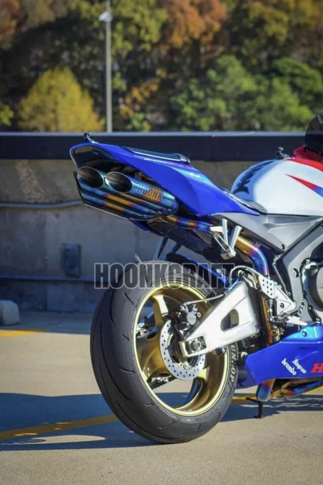 Custom Exhaust System For Honda CBR 600 RR / CBR 1000 RR Quad Muffler
