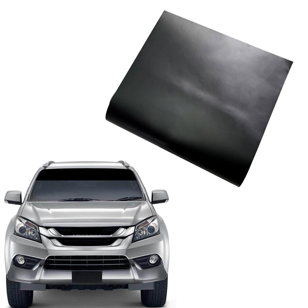 Car Front Windshield Sun Visor Matte Black Strip Sticker Sun Shade Accessories