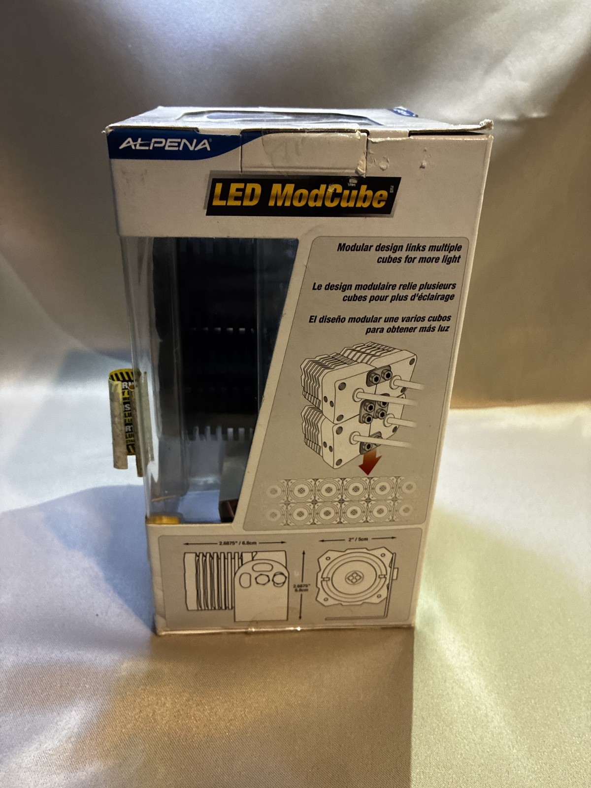 ALPENA LED ModCube Light Bar 12-24V IP 65 UNOPENED