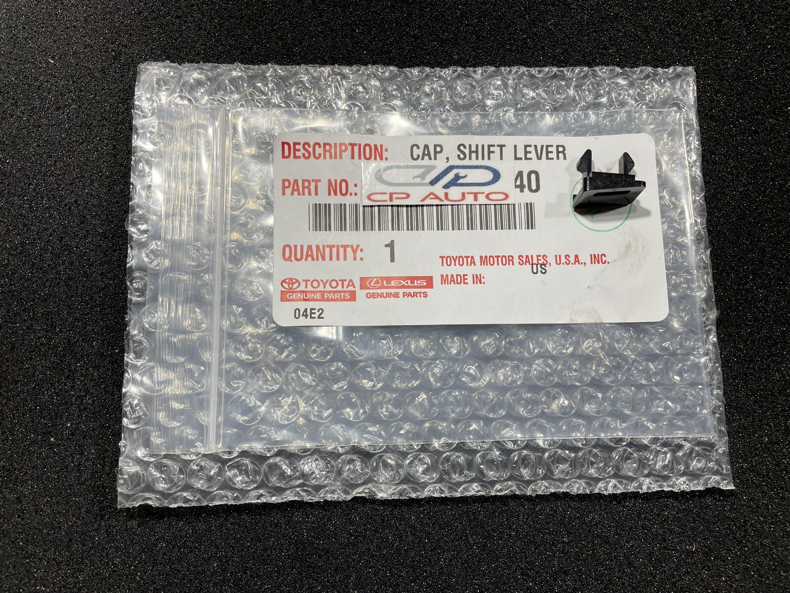 10 – 13 TOYOTA HIGHLANDER SHIFT LOCK RELEASE BUTTON SHIFTER COVER CAP OEM NEW