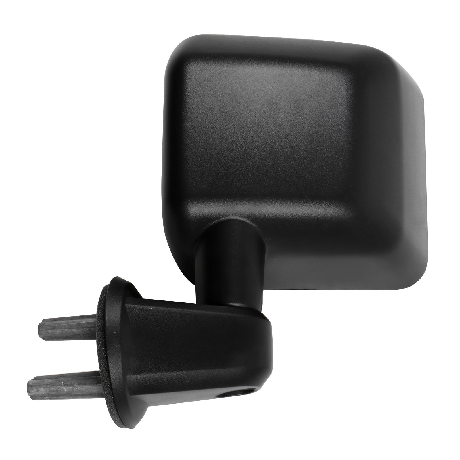 View Mirror Compatible With 2007-2017 Jeep Wrangler Left Side Manual Fold Black