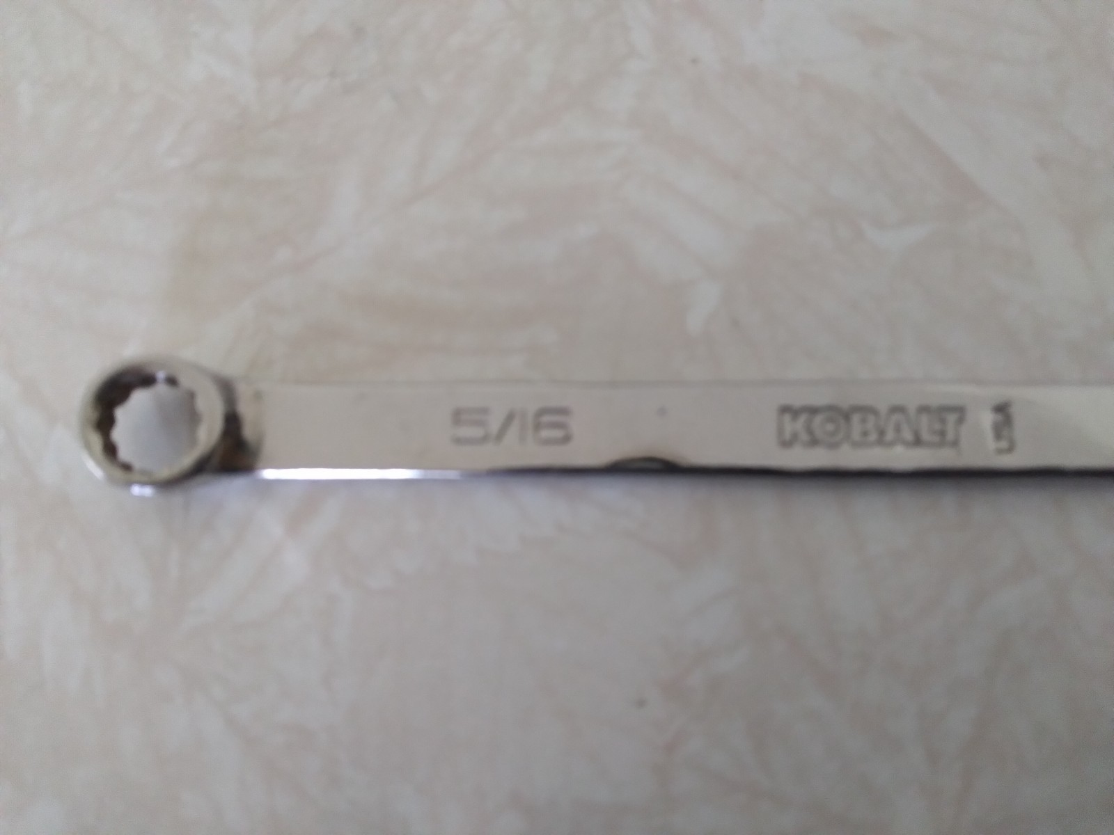 First Generation Kobalt USA 12-Point Combination Wrench #01101 5/16