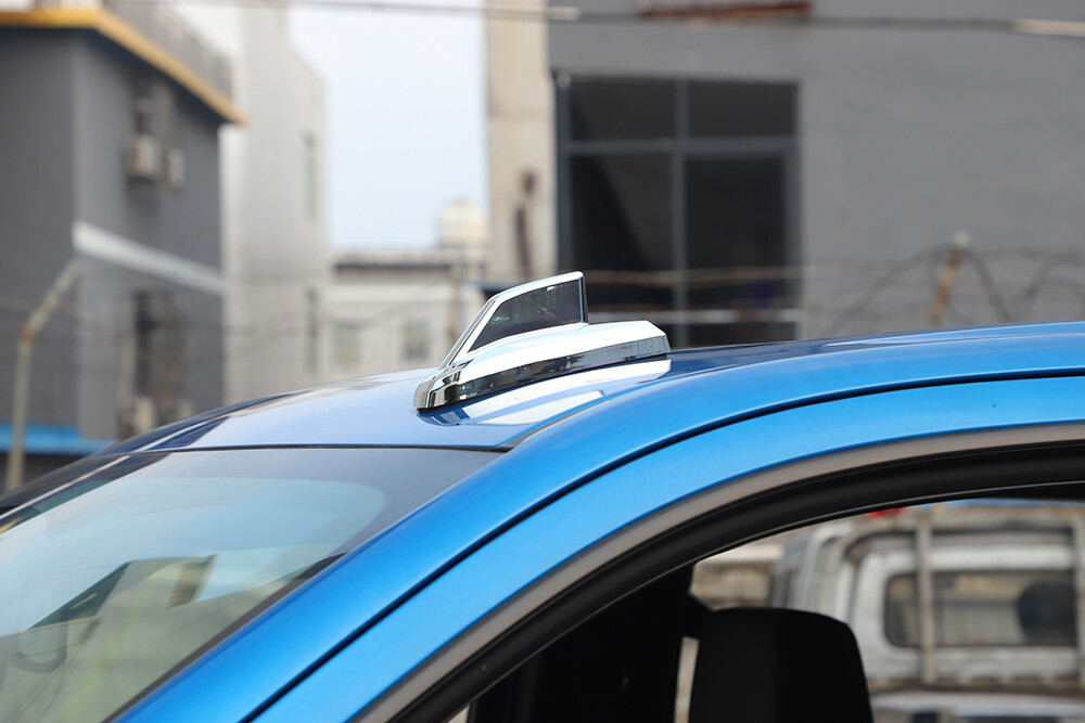 Chrome Plated Antenna Cover Trim Frame Exterior For 2019+ Chevrolet Silverado 1X