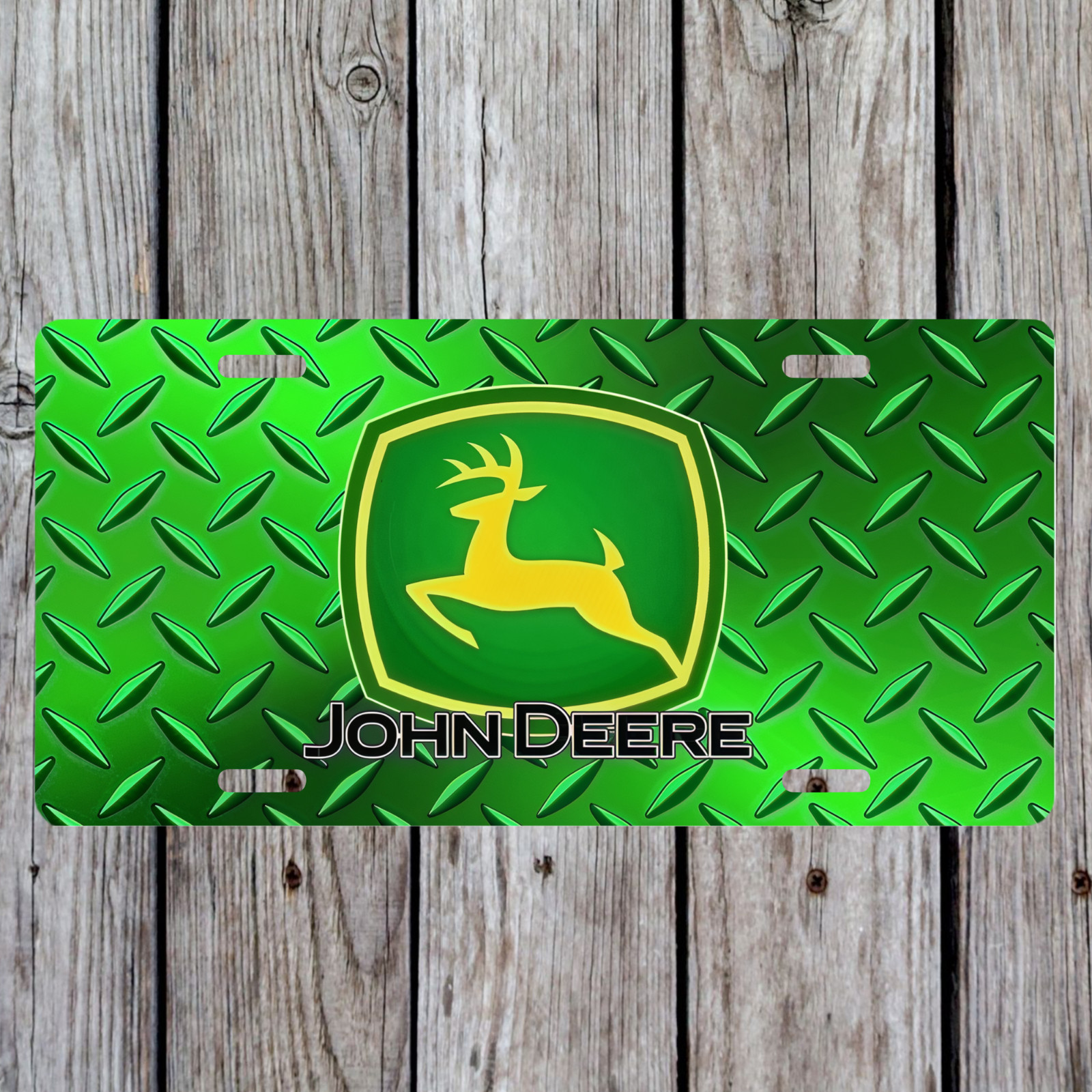 John Deere Custom Novelty License Plate