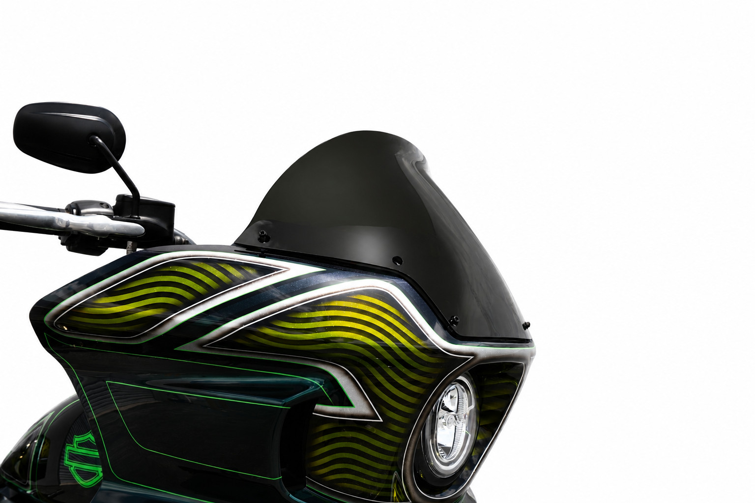 Low Rider ST Windshield 13″ in Tall 2022-2026