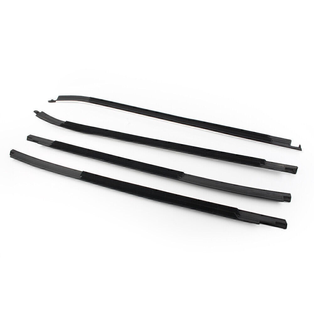 For BMW X3 2011-2017 16 15 4x Rubber Weatherstrip Window Moulding Trim Seal Belt