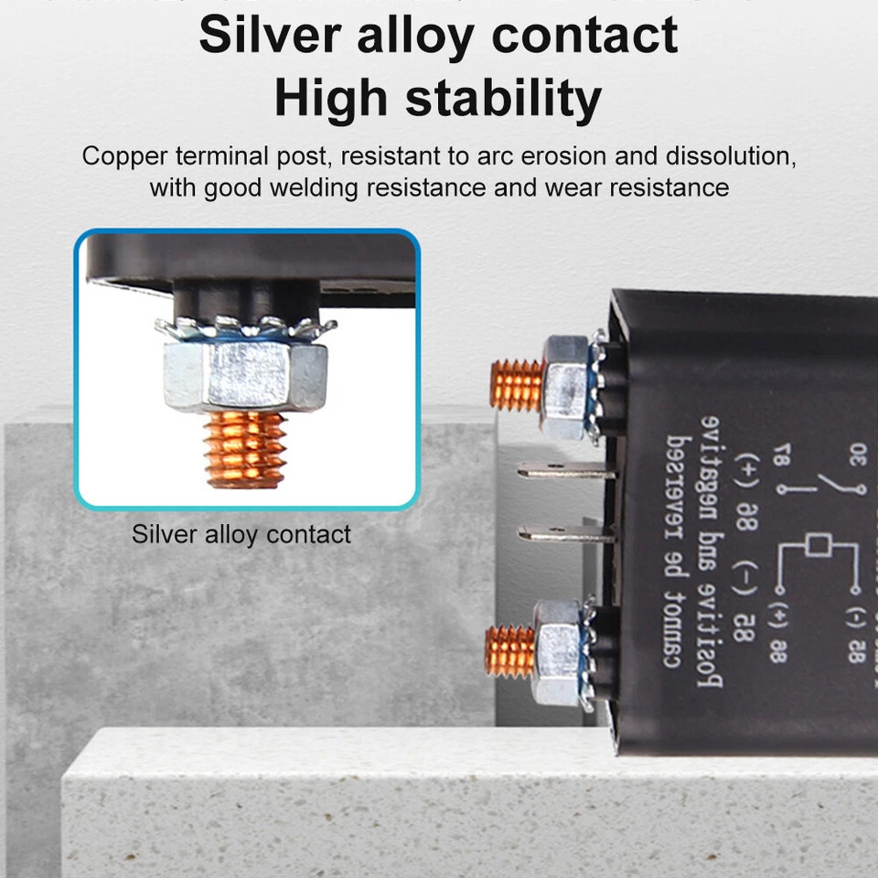 Remote Battery Disconnect Switch Upgraded Kill Switch for Car Truck DC12V 200A