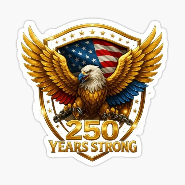 UNITED STATES 250th anniversary MILITARY DECAL STICKER CAR TRUCK Laptop