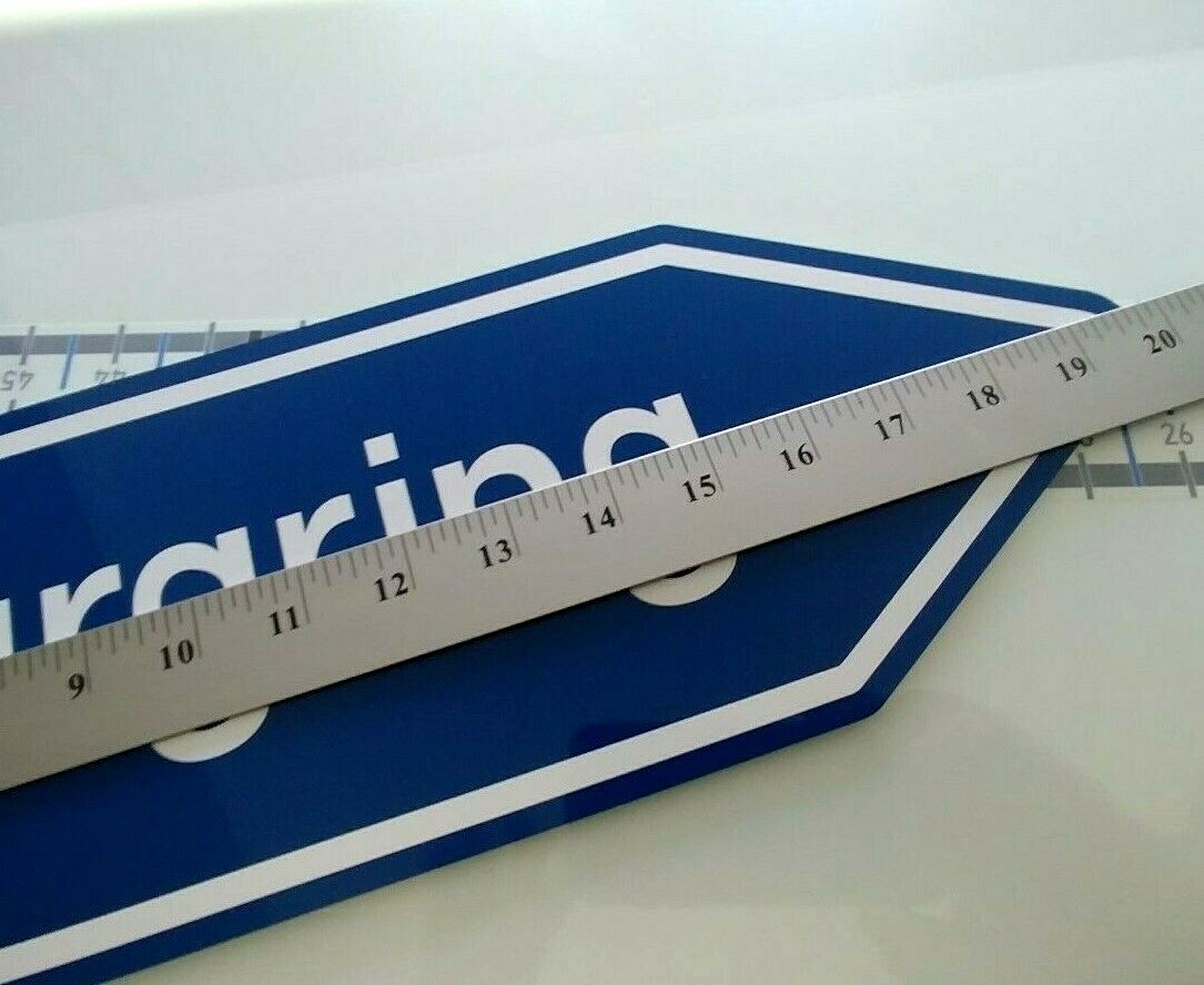 Nürburgring Exit Sign – German Racing Decor – Aluminum Nordschleife Marker