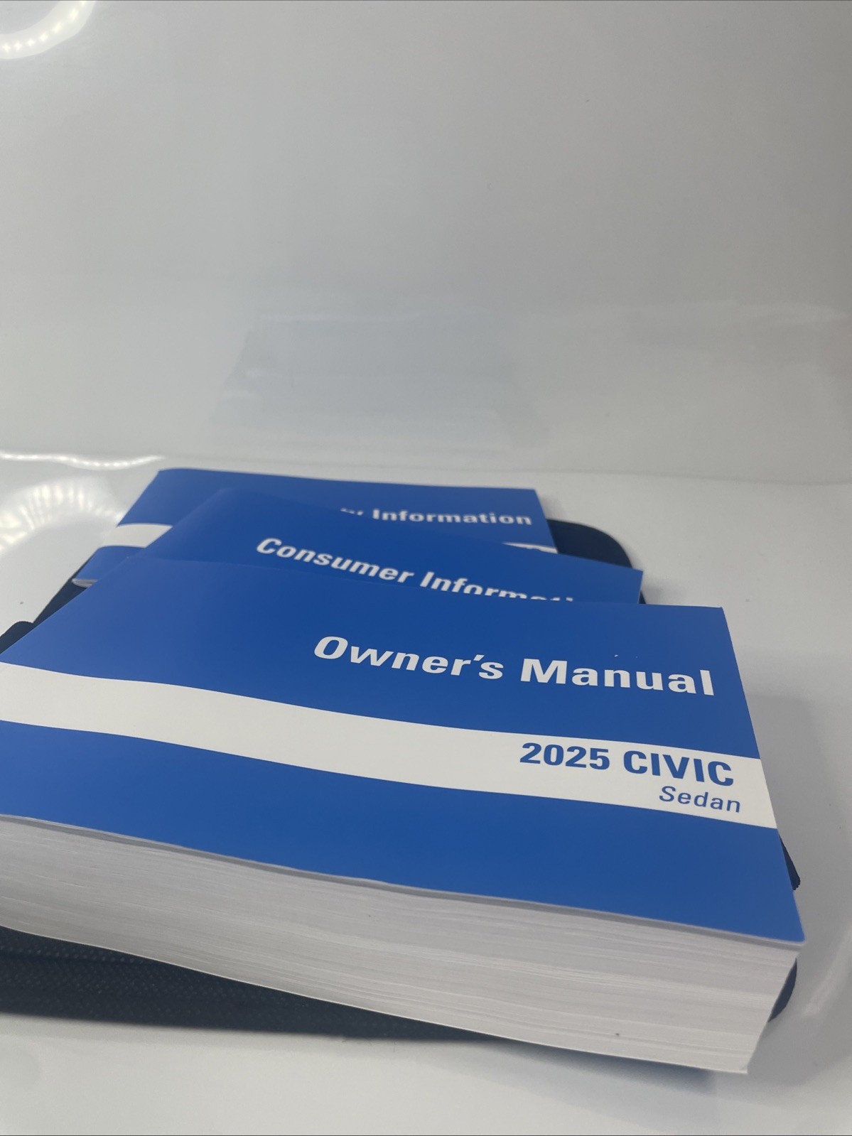 2025 Honda CIVIC SEDAN Factory Owners Manual Set & Case *OEM*
