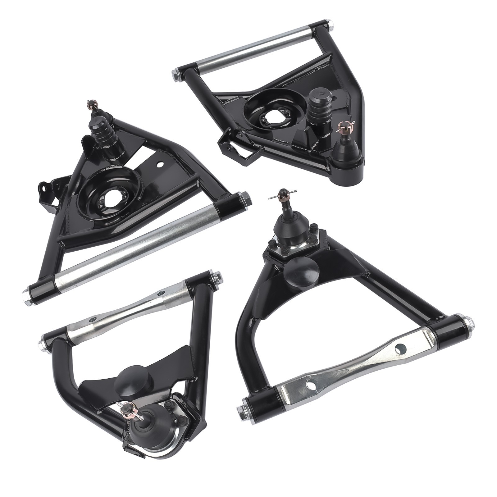 Front Tubular Upper & Lower Control Arms Set for Chevy GMC C10 Truck 1973-1987