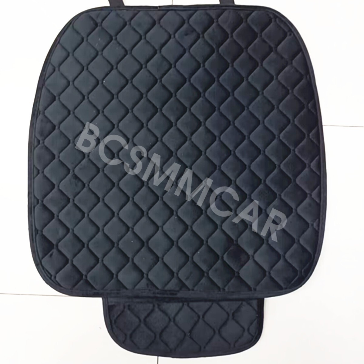 Car Seat Cover Front Cushion Short Plush Pad Protector Mat Warm With Storage Bag