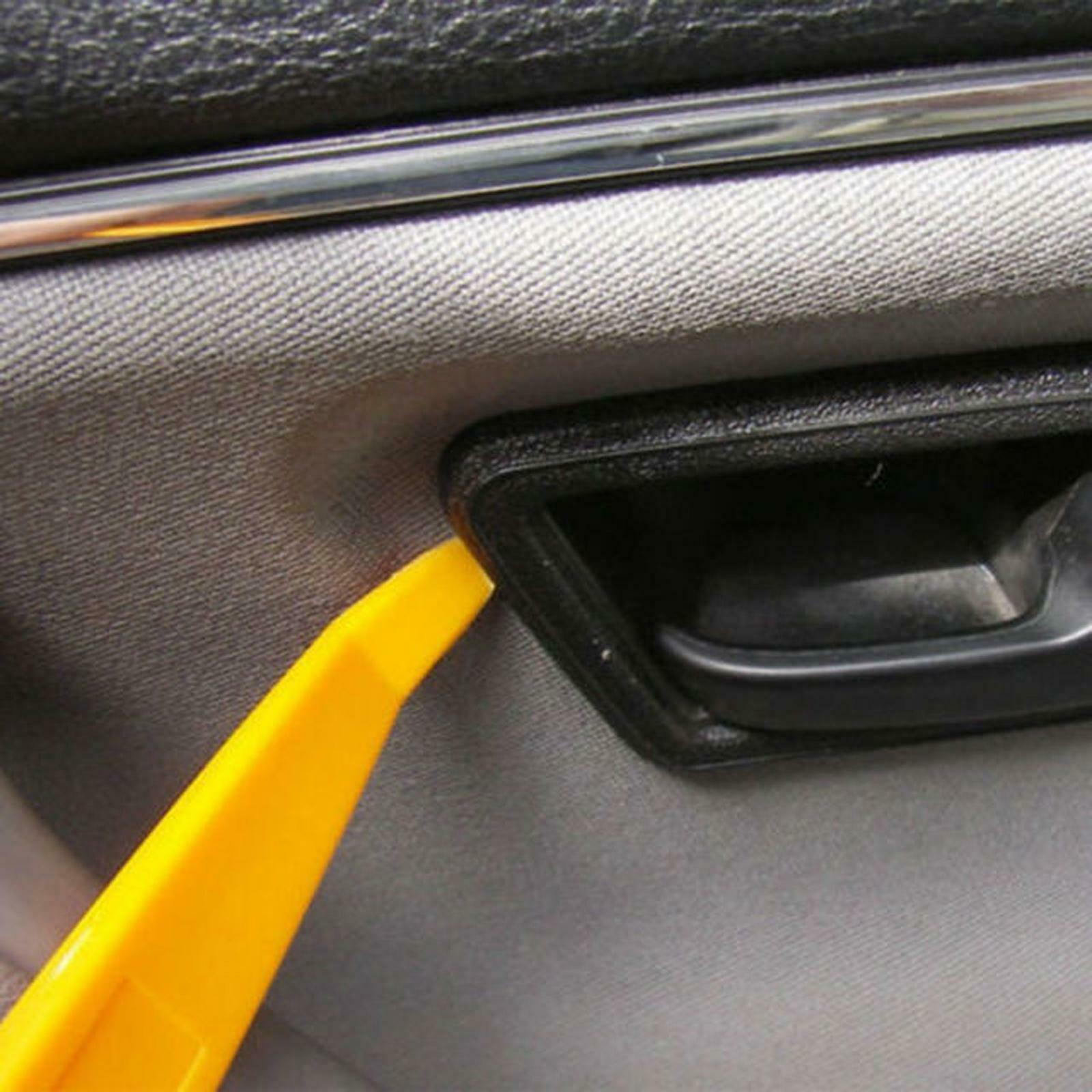 4 psc Pry Bar Set Automotive Dash Panel Plastic Trim Tool Molding Remover