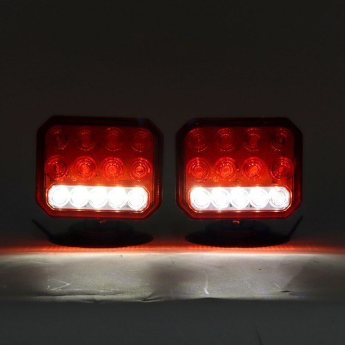 Wireless Magnetic Trailer Lights – Rechargeable LED TailLight Kit For Trailer U