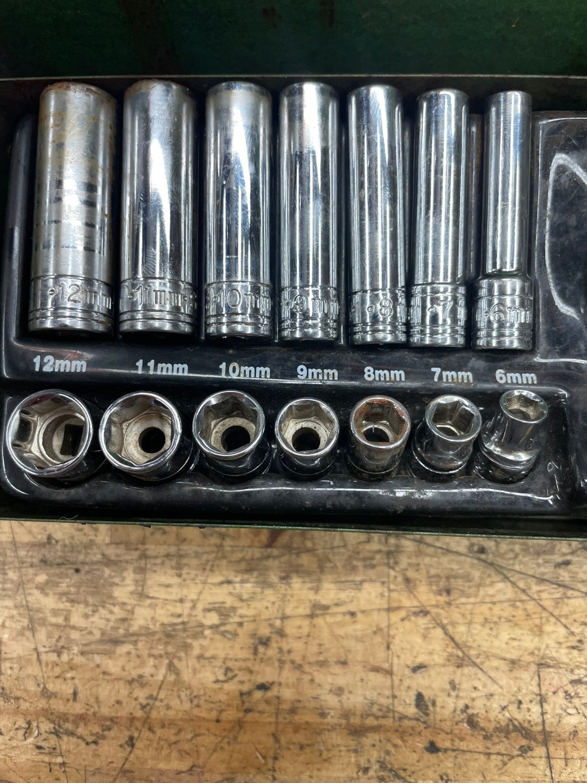 SK 1/4” Socket And Ratchet Set SAE/Metric USA