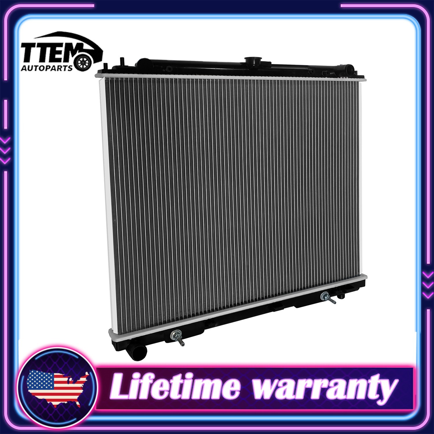 2807 Radiator for Nissan 05-19 Frontier 05-12 Pathfinder 05-15 Xterra 4.0L 5.6L