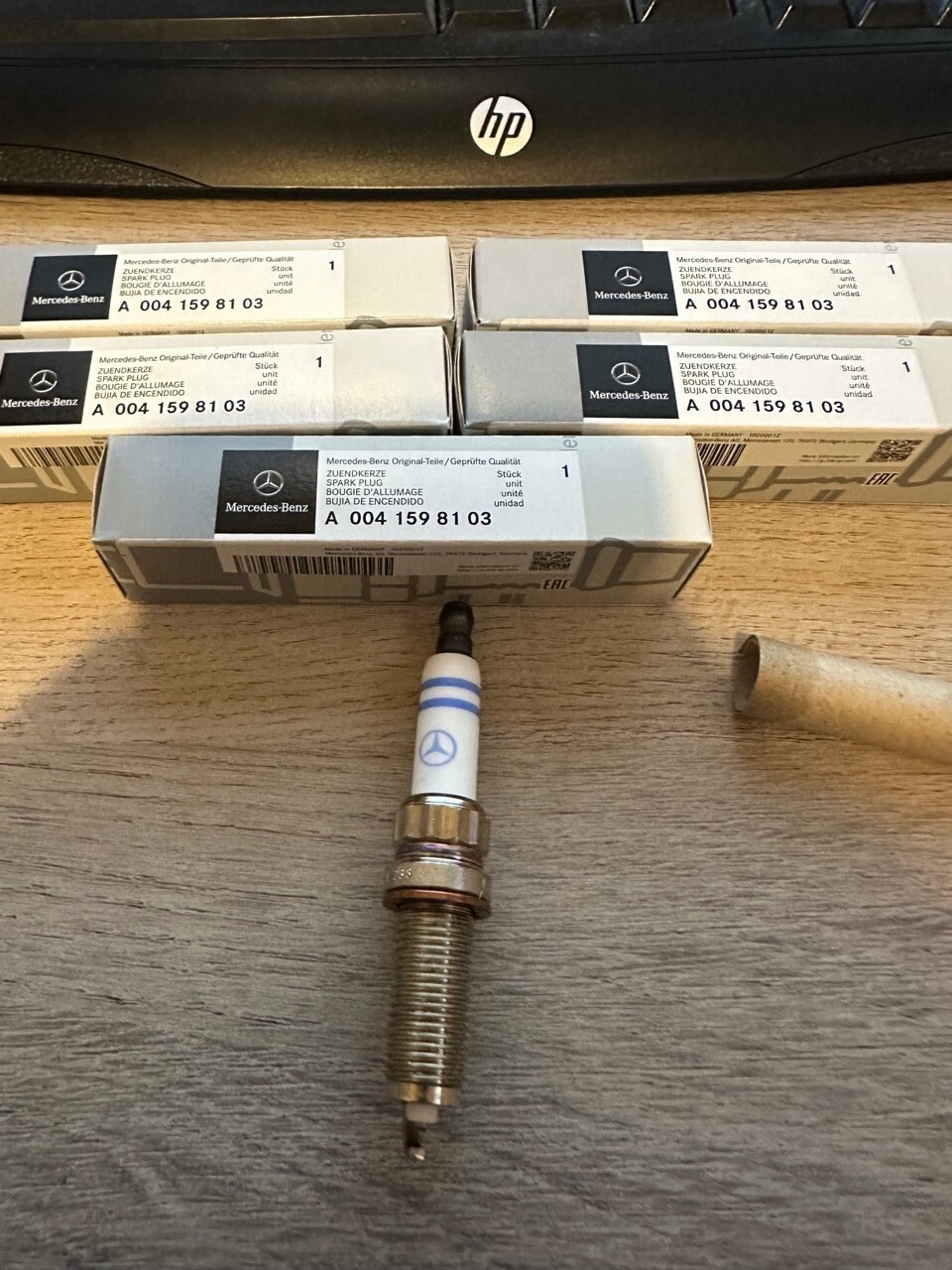 Genuine Set of 6 Spark Plugs For Mercedes W166 R172 W204 W207 W212 W216