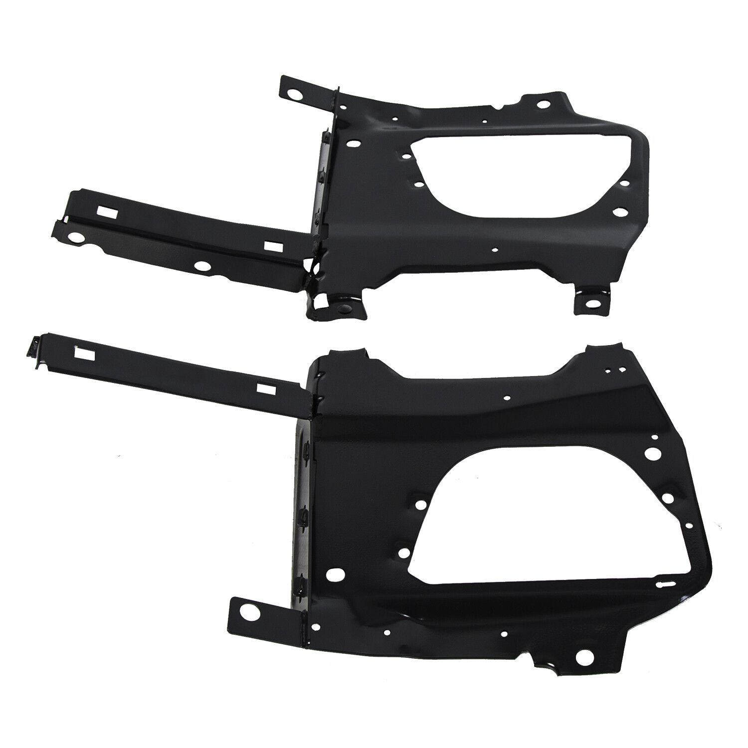 Front Steel Bumper Bracket Mount Kit Painted For Dodge Ram 2500 3500 2010-2018