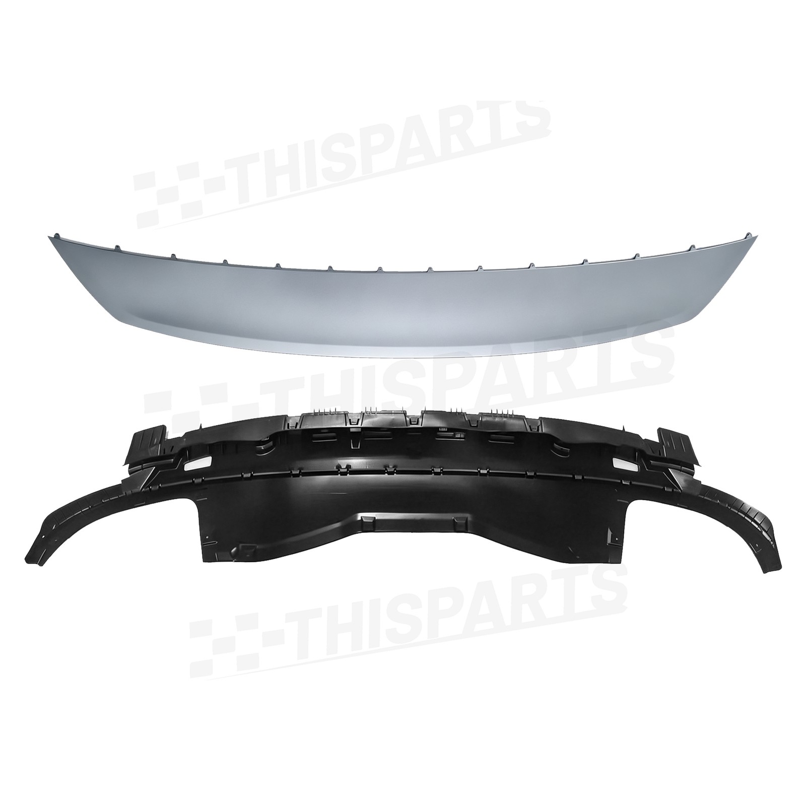 Front Bumper Assembly Gloss Black Fit For VolksWagen VW ID.4 2024-2025 OE Style
