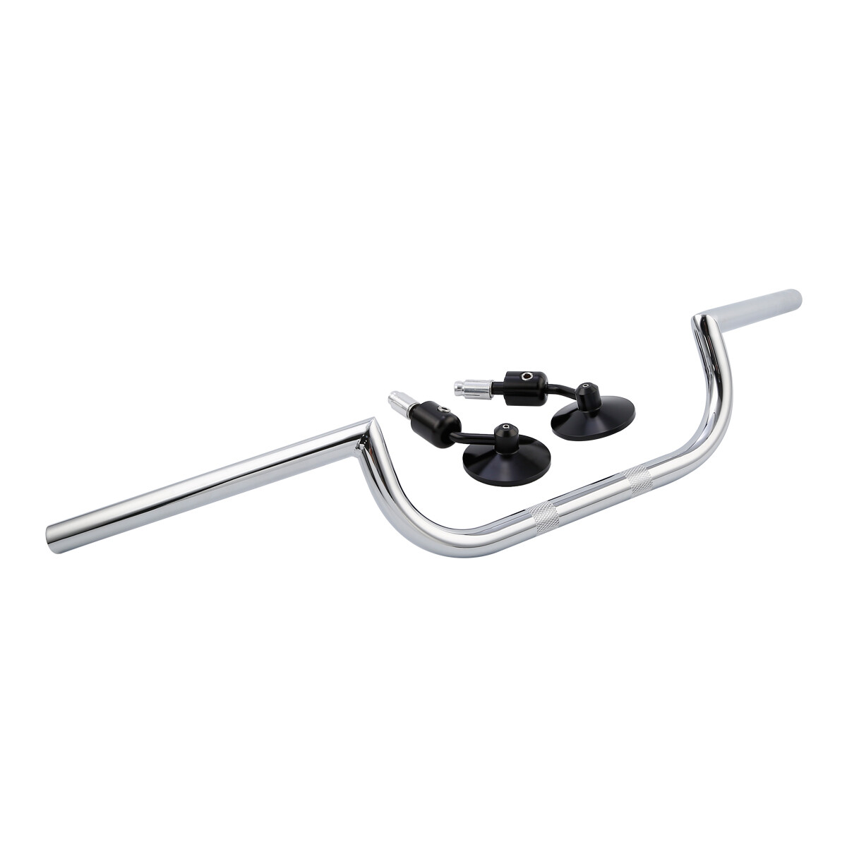 7/8″ 22mm Handlebar & Rear-View Mirrors Fit For Cafe Racer Custom Honda Chrome