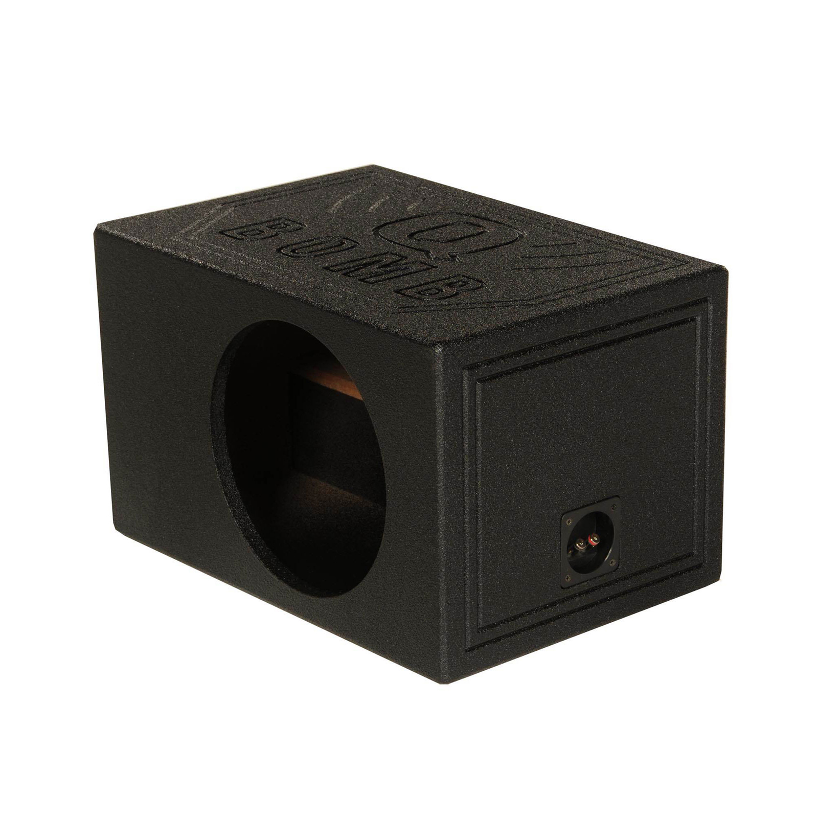 QPower QBOMB12VL Single 12″ Vented Ported Car Subwoofer Sub Box Enclosure QBOMB