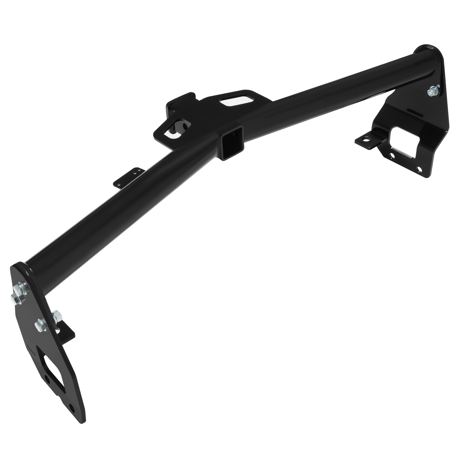 Black Steel Class 3 Trailer Hitch 2″ Receiver For Jeep Renegade 2015-2023