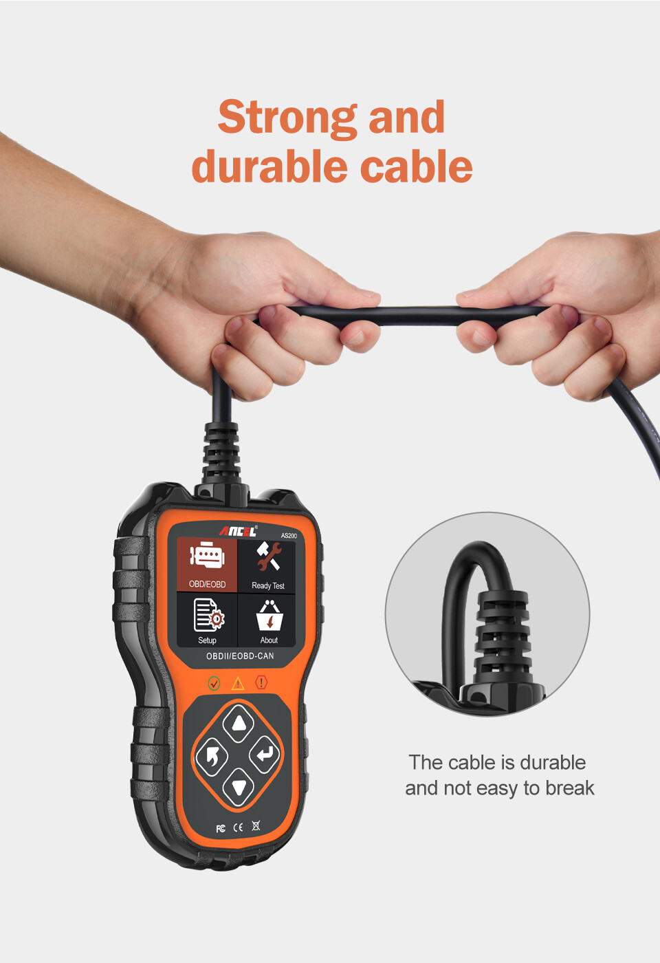 Automotive Scanner Code Reader OBD2 Check Engine Fault Car Diagnostic Scan Tool