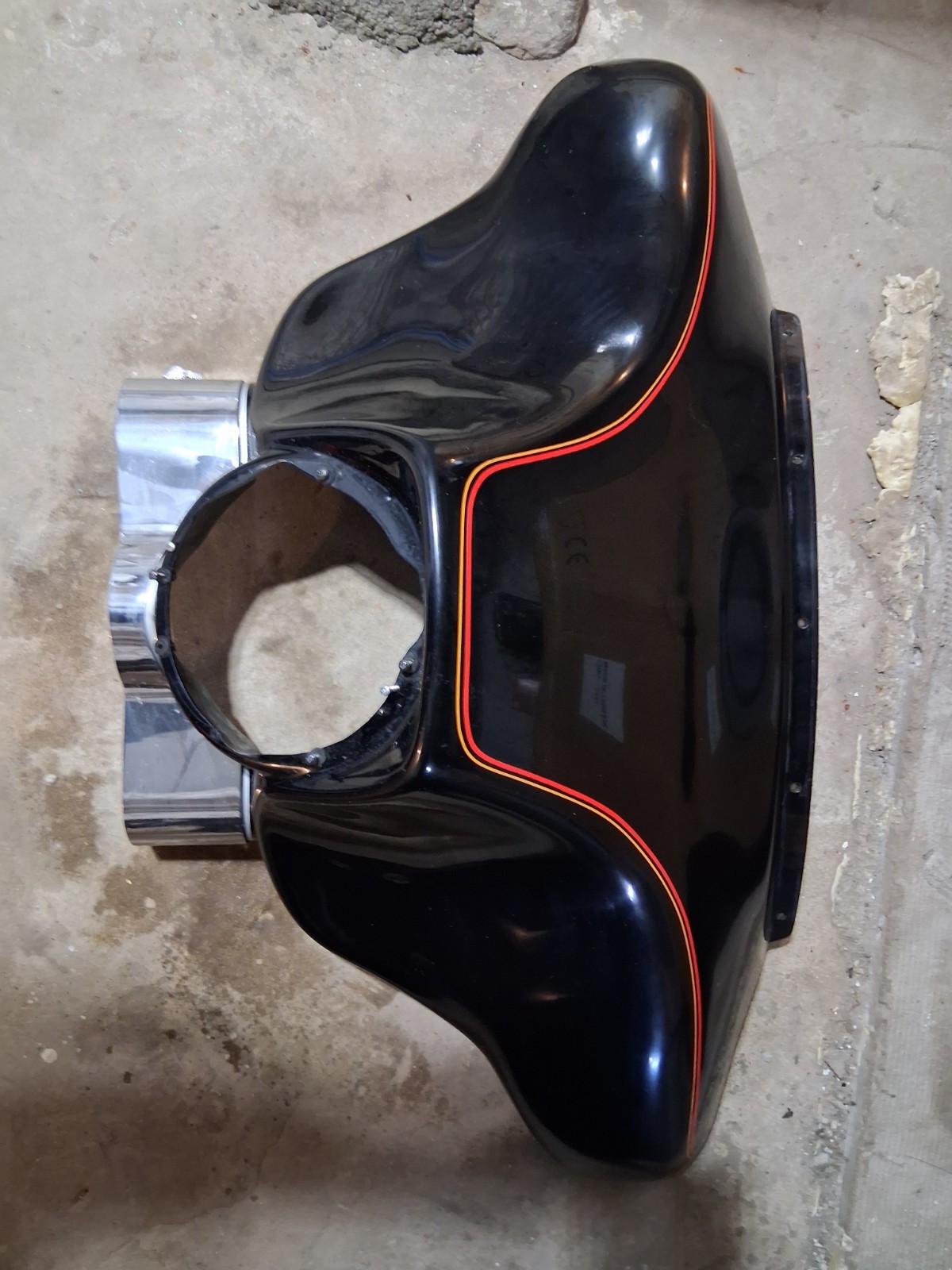 1995 HARLEY FLH ELECTRA GLIDE Front Batwing Outer Fairing Motorcycle Touring OEM