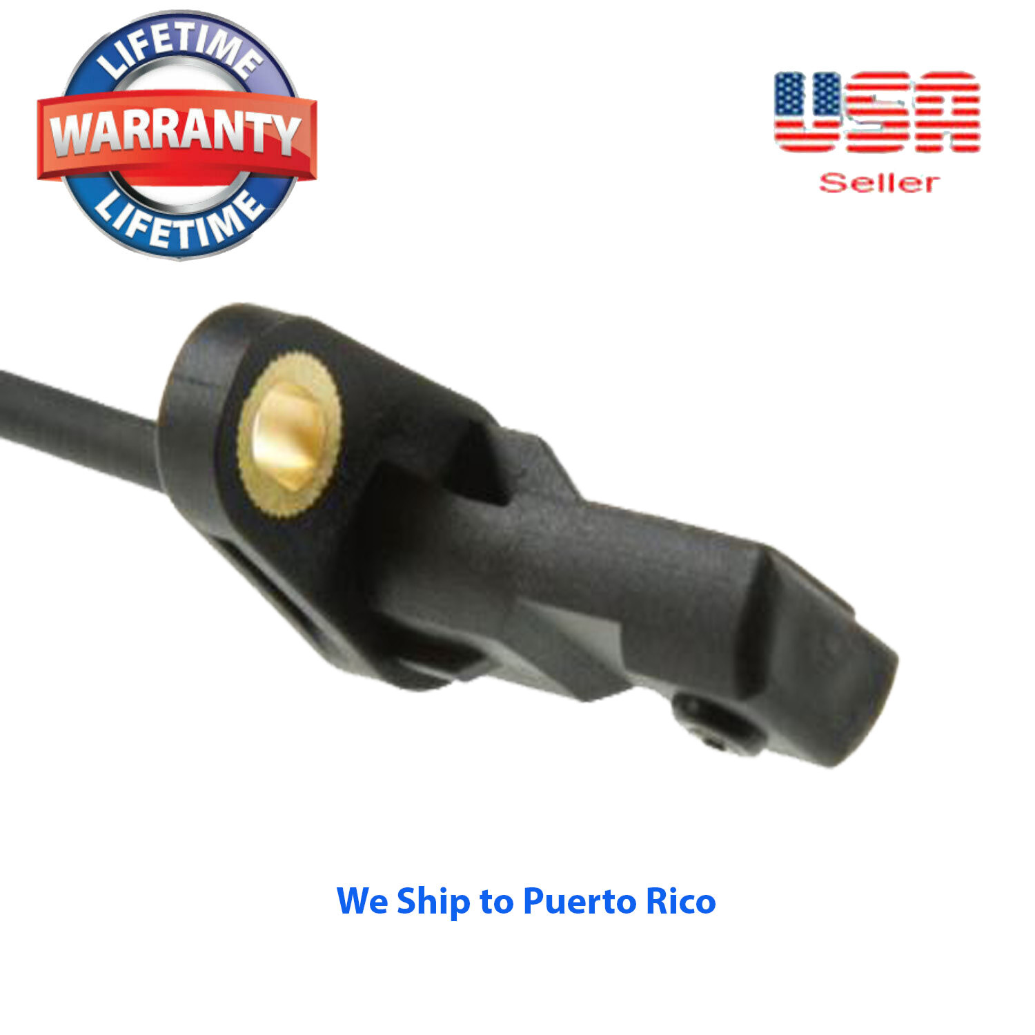 2 Kits ABS Wheel Speed Sensor Rear Left/Right Fits: Jeep Commader Grand Cherokee