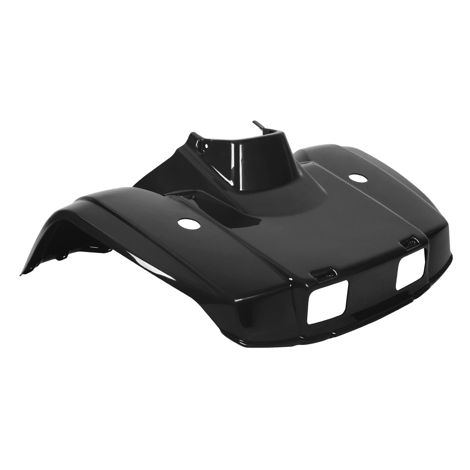 Black Front Fender Flaps Flare Mud Guard Plastic(ABS) For Honda TRX300 1988-2000