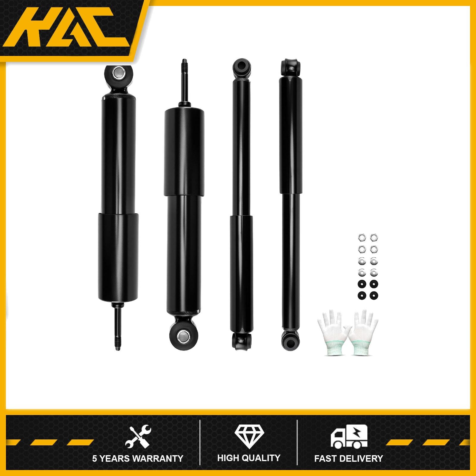 Front Rear Left Right Struts Shocks For Nissan 720 Frontier Pickup Datsun D21