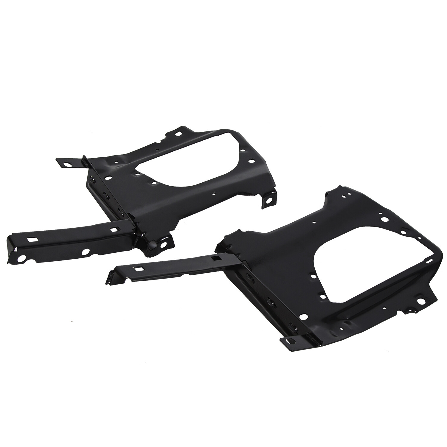 Front Steel Bumper Bracket Mount Kit Painted For Dodge Ram 2500 3500 2010-2018