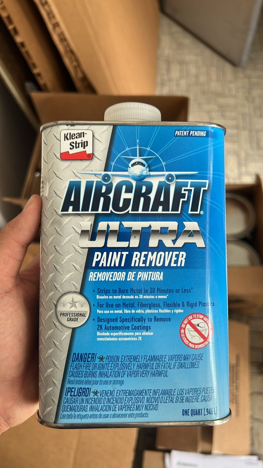 Aircraft« UltraÖ Paint Remover- Quart