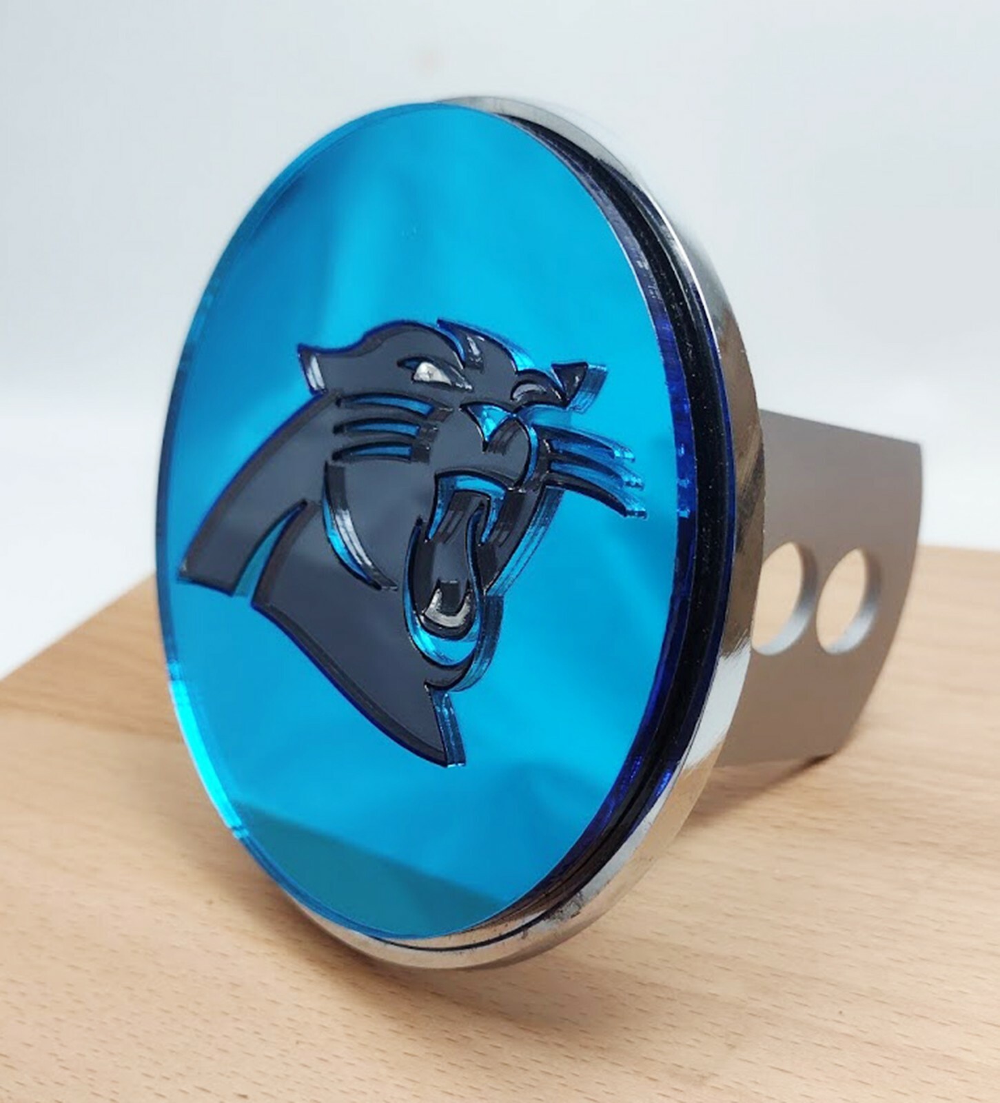 Laser Cut Metal Hitch Cover – NFL – Carolina Panthers