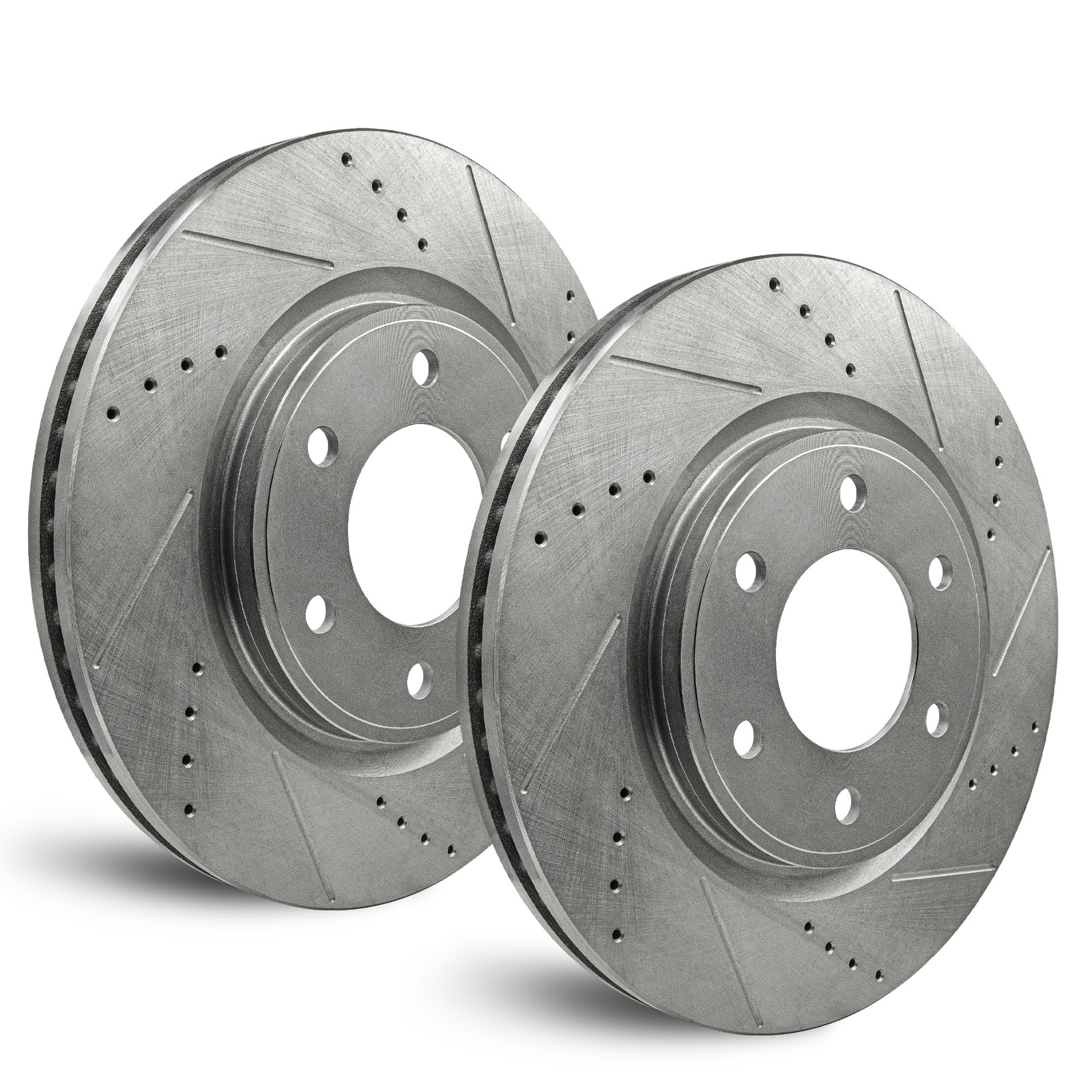 For GMC Acadia 2007-2016 – Front Drilled and Slotted Rotors