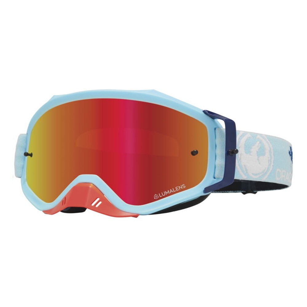 Dragon Eyewear MXV Plus Tropic Breeze Goggle w/ Lumalens Red Ion & Clear Lenses