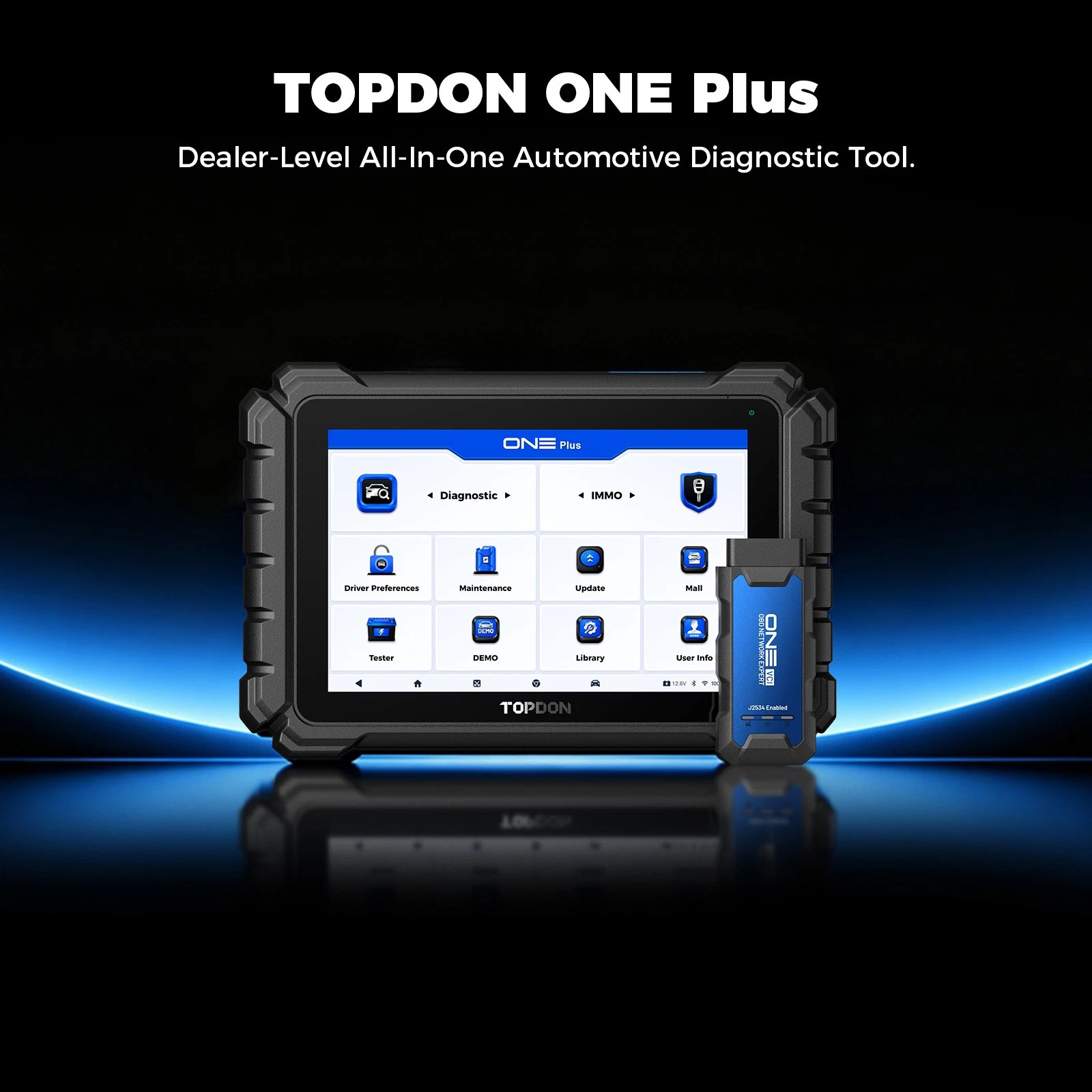 TOPDON ONE Plus 2-Year Official Update 50+ Resets ADAS BMS EV Calibration Tool