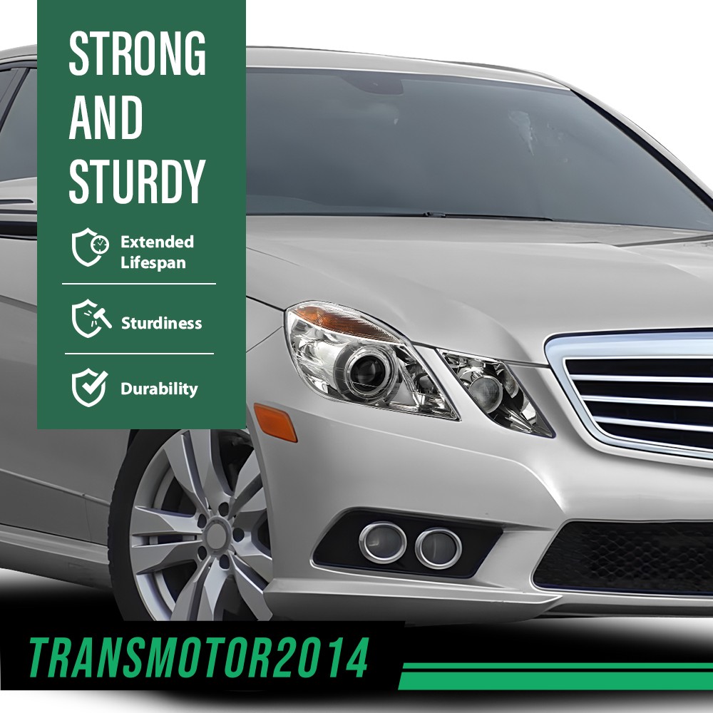 Fit For 2009-2013 Mercedes-Benz E-Class W212 Headlight Lens Covers Left & Right
