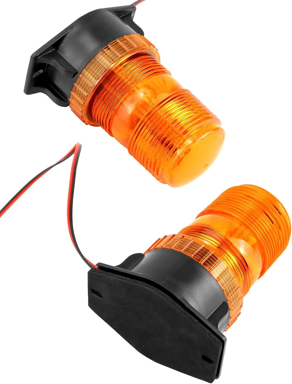 Amber LED Strobe Beacon LED-018 12-30V IP65 Warning Lamp For Commercial Vehicles
