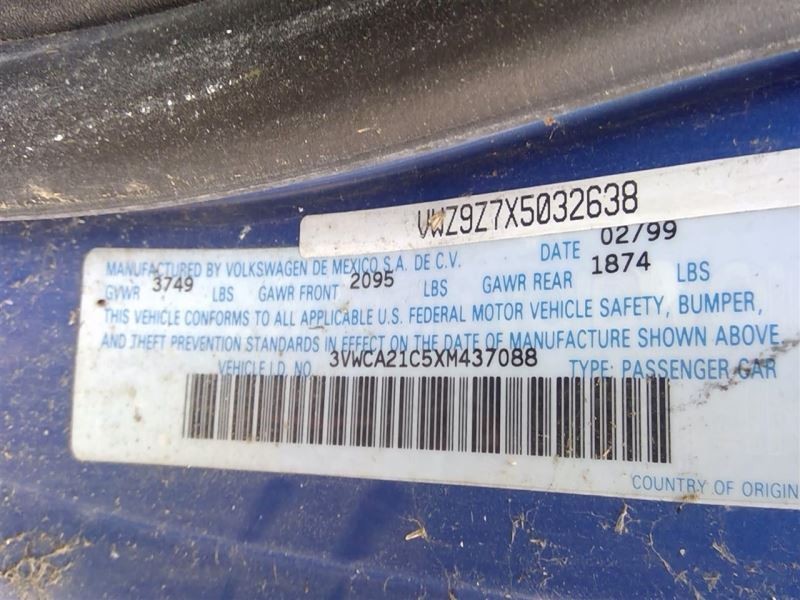 Driver Lower Control Arm Front City Canada Only Fits 99-11 Golf 3603167