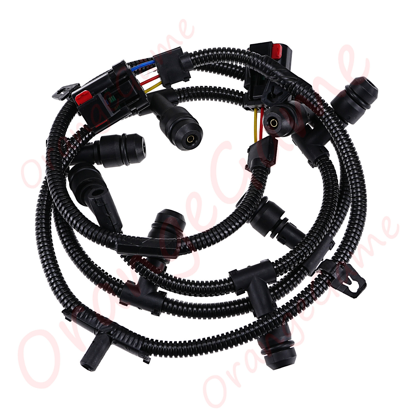 OEM ZD13 glow plug & Harness Kit For 05-10 Ford F250 6.0L Powerstroke