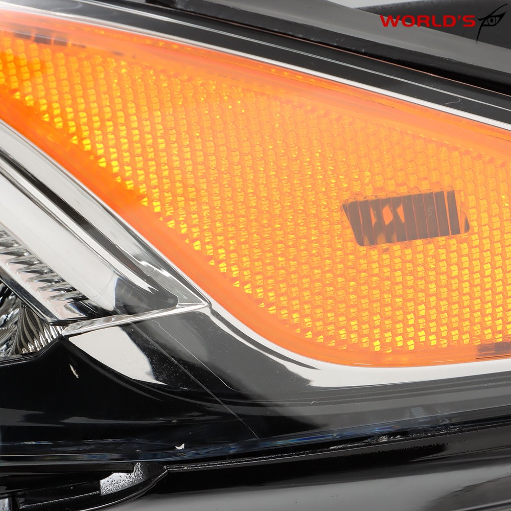 Headlights Halogen w/LED DRL Pair LH+RH For Honda HRV HR-V 2019 2021 Replacement
