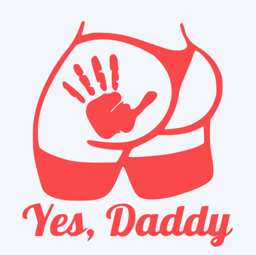 Yes Daddy Decal Sticker Spanking Naughty Slap For Ford Chevy Dodge Honda Toyota