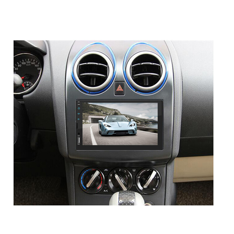Double 2 DIN 7 inch Car MP5 Player Bluetooth HD Touch Screen Stereo FM Radio AUX